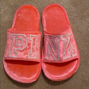 PINK (VS) slippers size 7